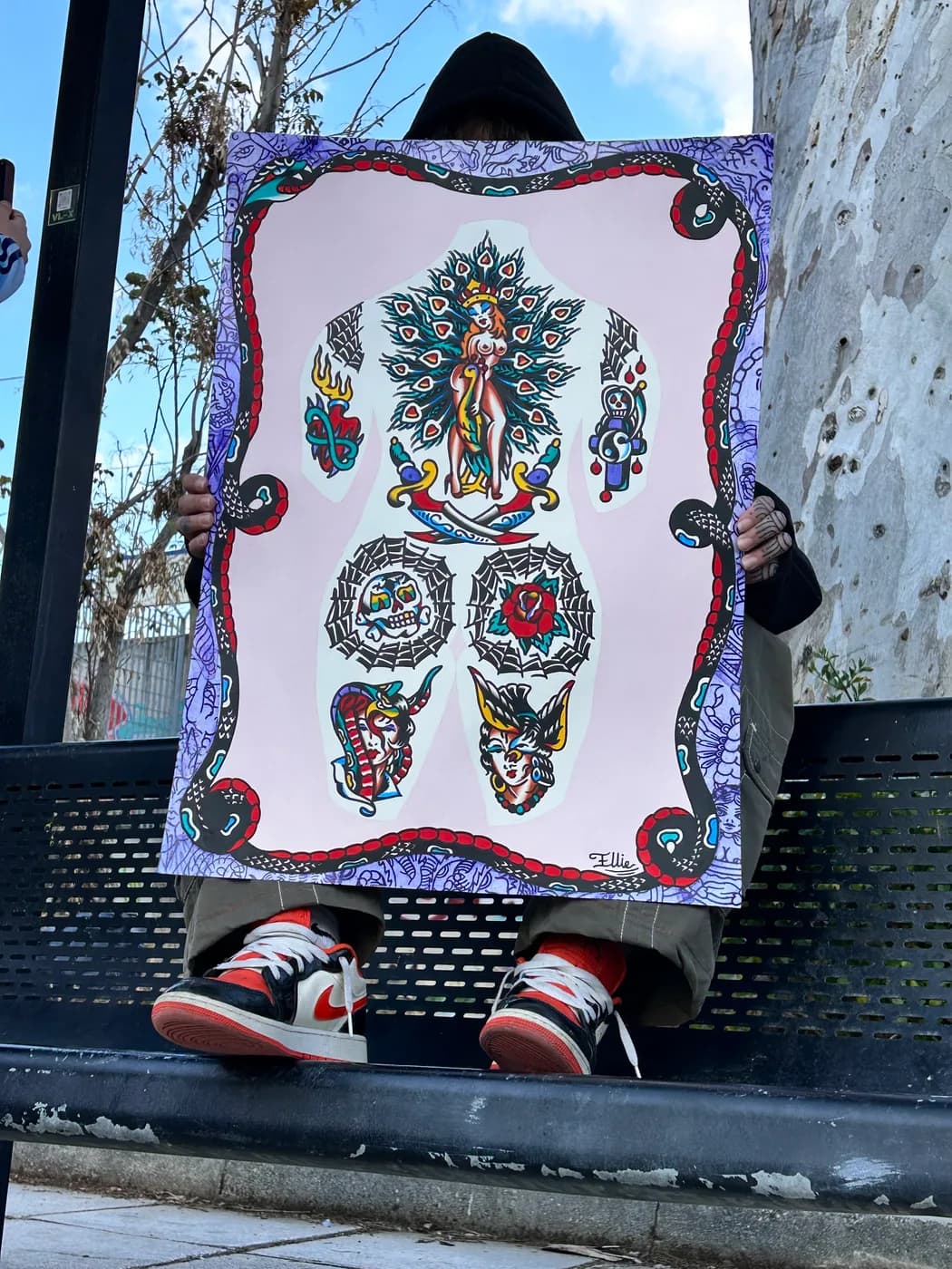 BACKPIECE PRINT 50 × 70 cm